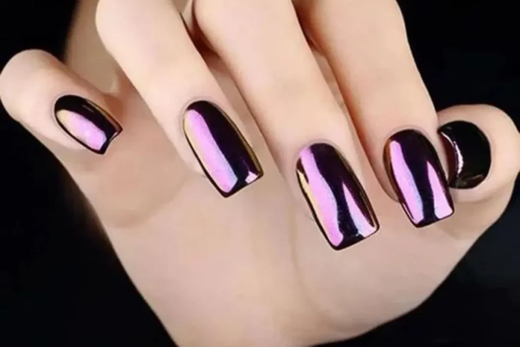 chrome-manicure