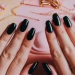 Black Nail Polish Ideas for Spring Season